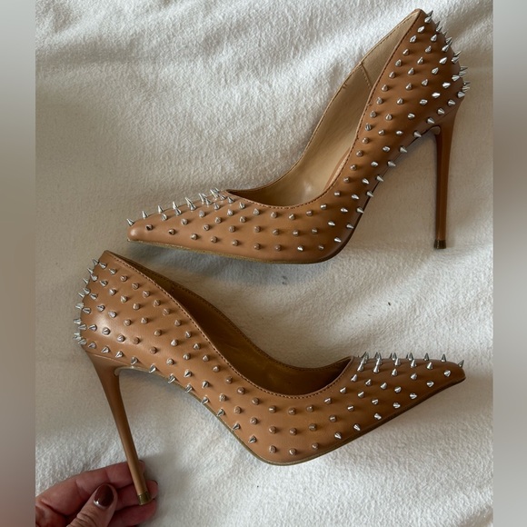 Steve Madden Vala Nude Heels - Picture 7 of 7